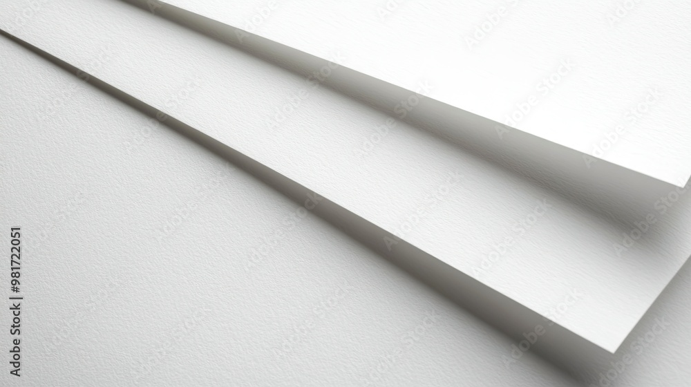 Clean crisp white paper texture with a subtle texture and smooth surface Clean crisp white paper texture with a subtle texture and smooth surface