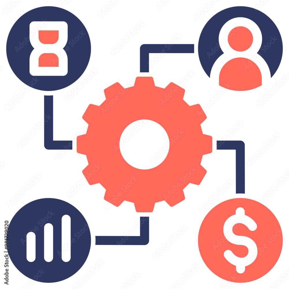 Project Management Icon Project Management Icon