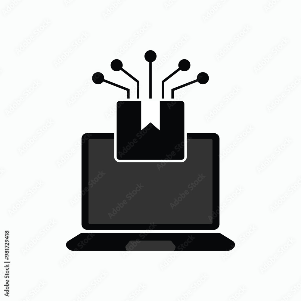 Digital Product. Trade Online Symbol - Vector, Sign for Design, Presentation, Website or Apps Elements. Digital Product. Trade Online Symbol - Vector, Sign for Design, Presentation, Website or Apps Elements.