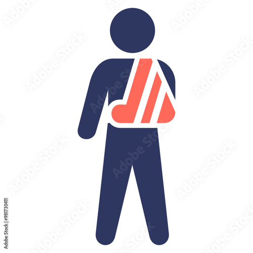 Broken Arm Icon