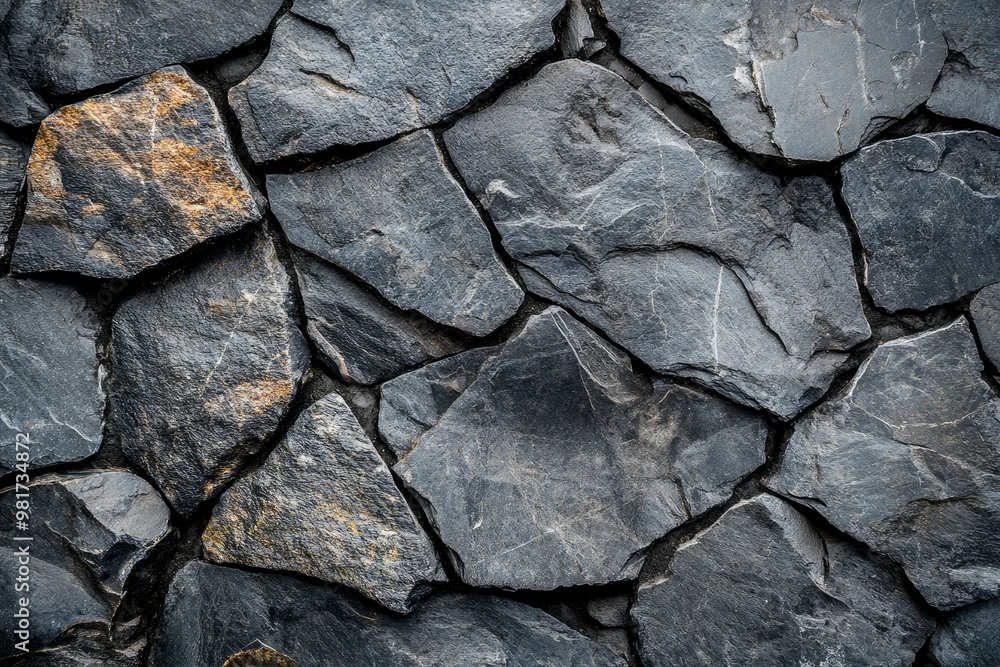 Gray stone background or texture and empty space , ai Gray stone background or texture and empty space , ai