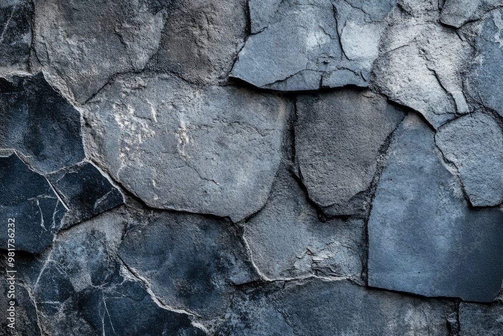 Gray stone background or texture and empty space , ai Gray stone background or texture and empty space , ai