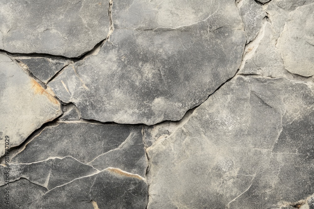 Obraz premium Gray stone background or texture and empty space , ai