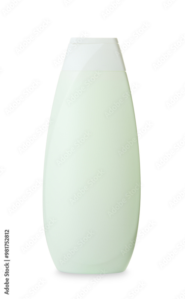 Shampoo bottle isolated on white. Personal care product Shampoo bottle isolated on white. Personal care product