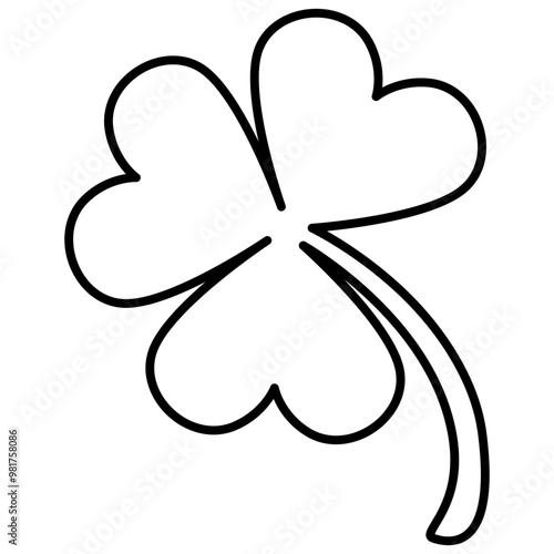 Clover Outline