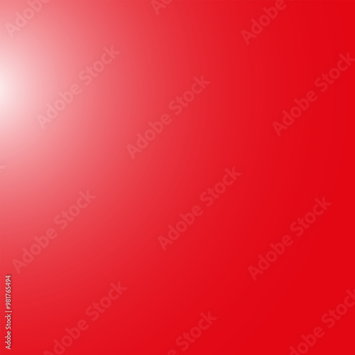red background with light