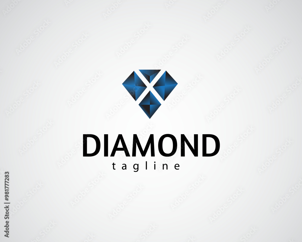 creative diamond logo design creative diamond logo design