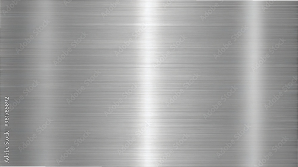 A close-up of a brushed metal plate showcasing its smooth, textured surface and reflective quality A close-up of a brushed metal plate showcasing its smooth, textured surface and reflective quality