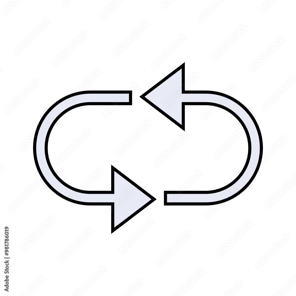 Relate Icon. Syncronization, Sync Symbol - Vector. Relate Icon. Syncronization, Sync Symbol - Vector.