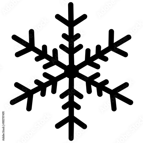 Snowflake Outline