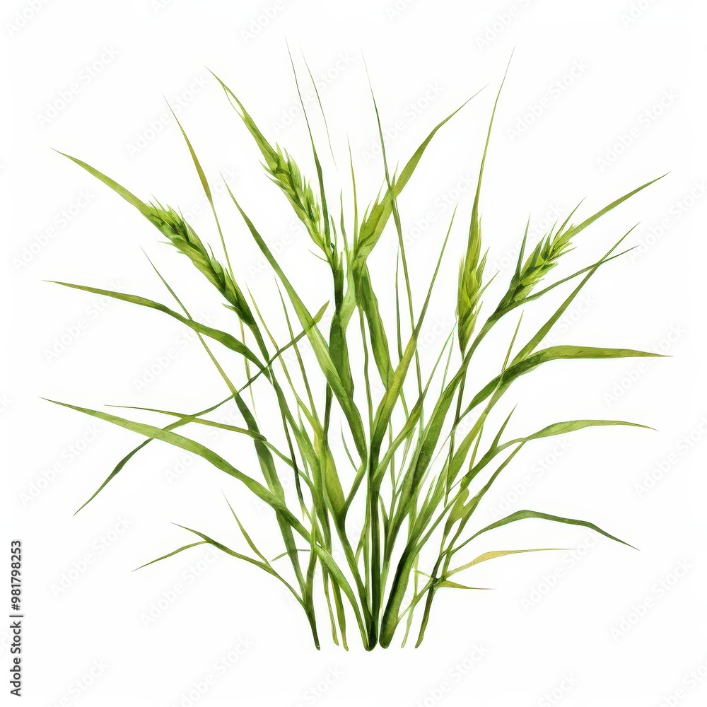 the AI Image Generator Neon Green Grass Meadow