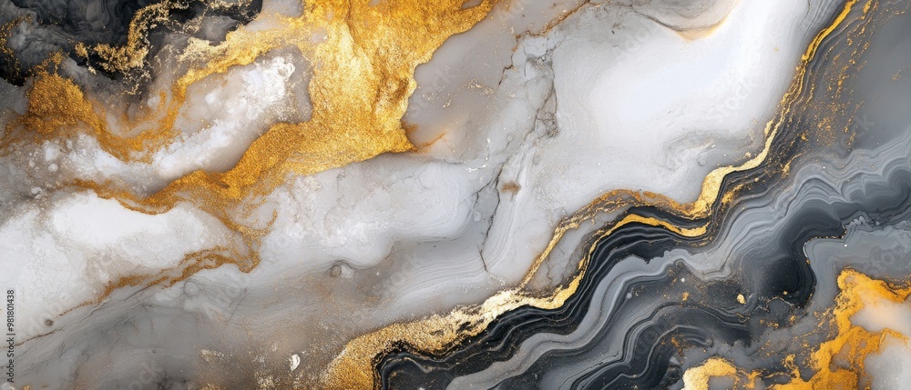 3D wallpaper, white and gold abstract shapes, organic stone carvings, marble texture, golden veins, stone background 3D wallpaper, white and gold abstract shapes, organic stone carvings, marble texture, golden veins, stone background