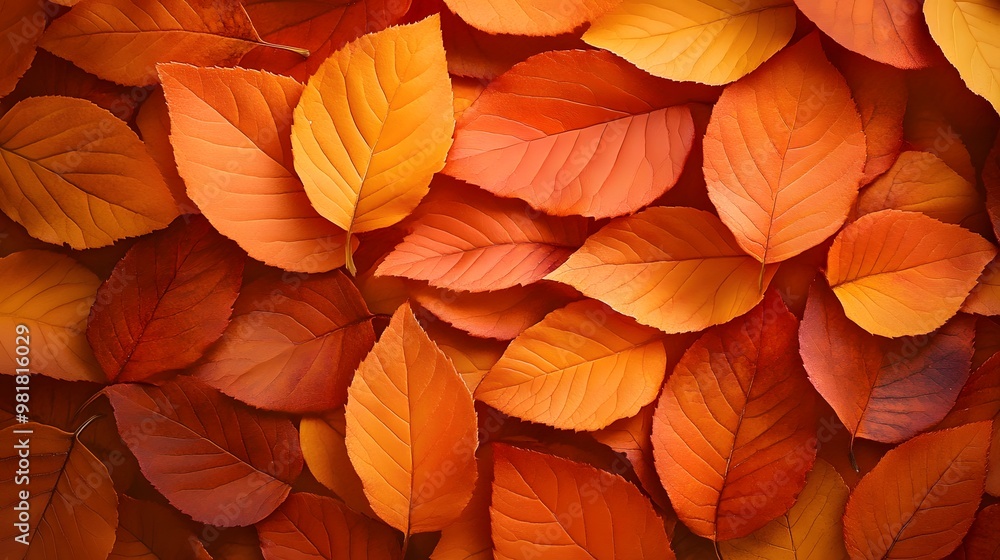 A close up of orange leaves on a surface. The leaves are scattered and overlapping, creating a sense of depth and texture. The image evokes a feeling of autumn A close up of orange leaves on a surface. The leaves are scattered and overlapping, creating a sense of depth and texture. The image evokes a feeling of autumn