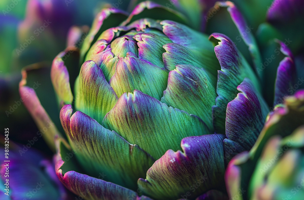 macro shot of fresh organic vegetable artichoke macro shot of fresh organic vegetable artichoke