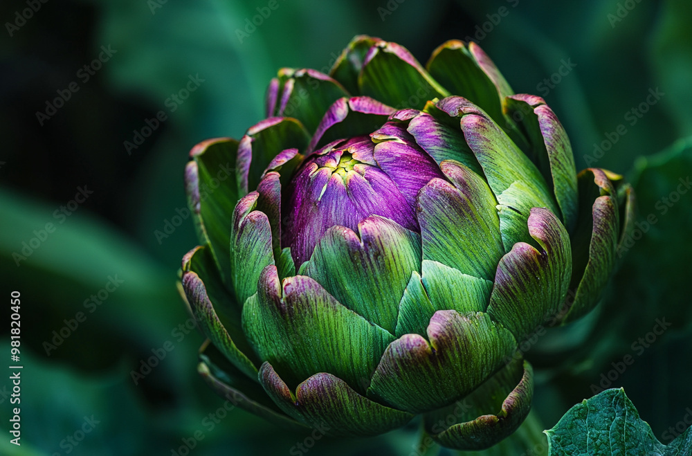 macro shot of fresh organic vegetable artichoke macro shot of fresh organic vegetable artichoke