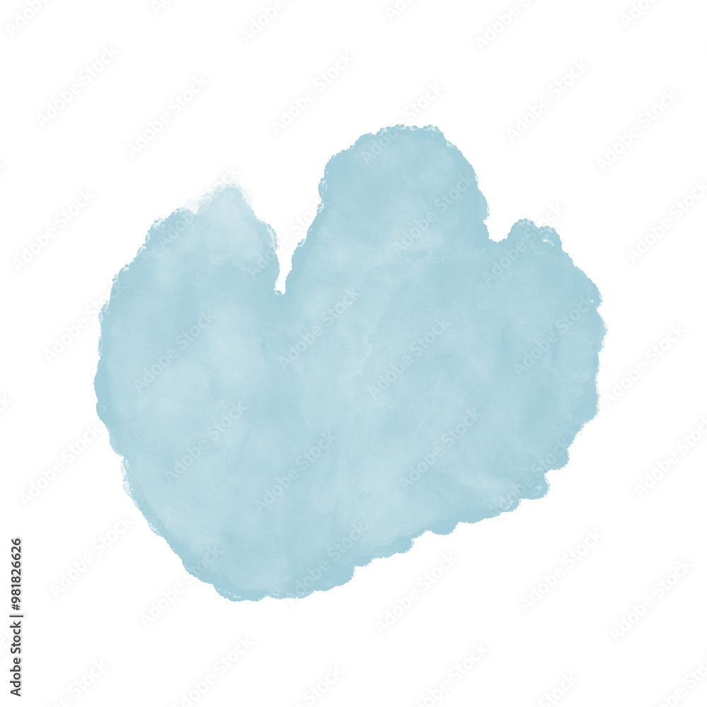 Pastel Watercolour Abstract Shape Decoration Pastel Watercolour Abstract Shape Decoration
