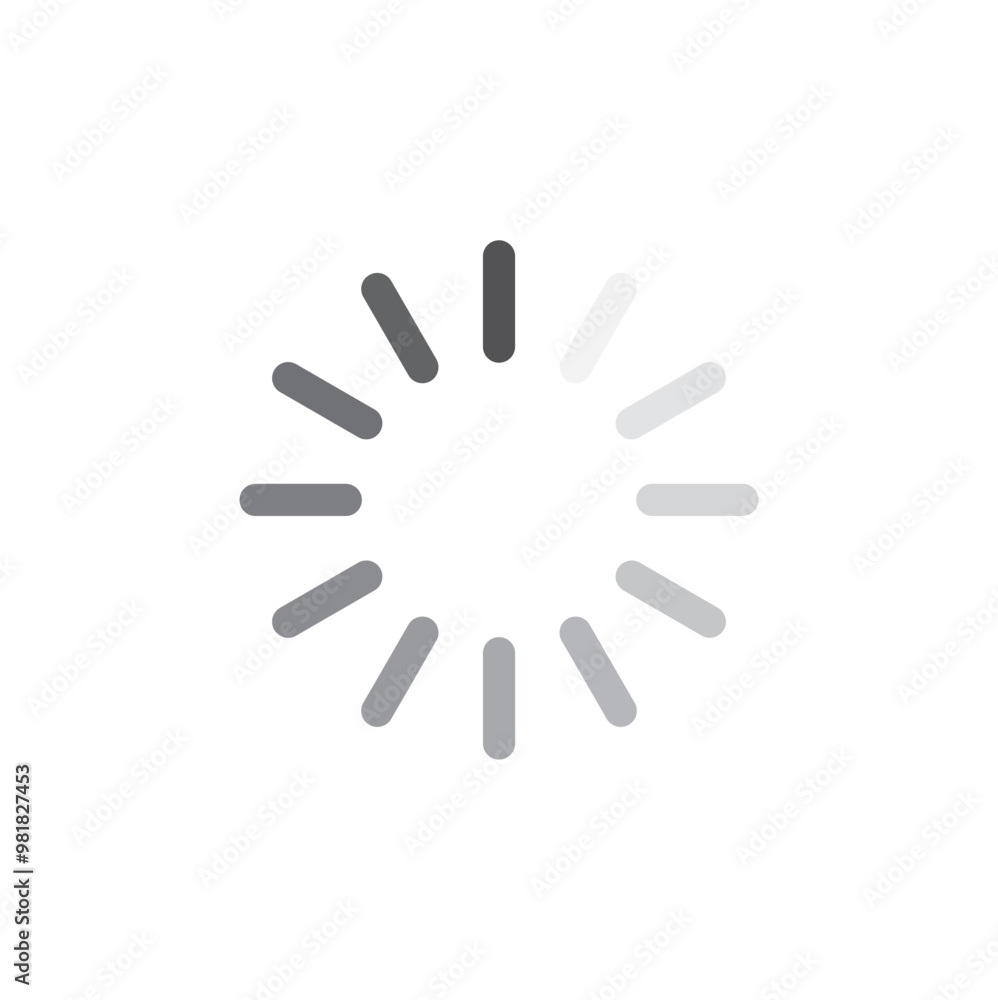 Throbber icon. Circle loading icon. Spin wheel icon for web and app. Loading web icon. Throbber icon. Circle loading icon. Spin wheel icon for web and app. Loading web icon.
