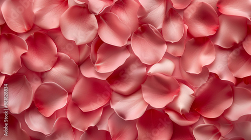 Pink Rose Petals Background