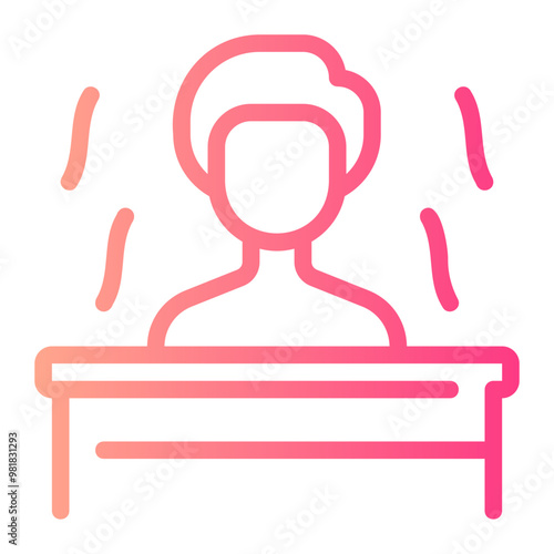 jacuzzi gradient icon