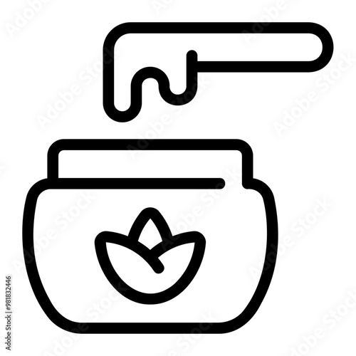 wax line icon