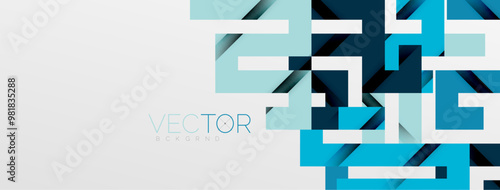 Color bend lines with shadow texture effect. Vector Illustration For Wallpaper, Banner, Background, Card, Book Illustration, landing page