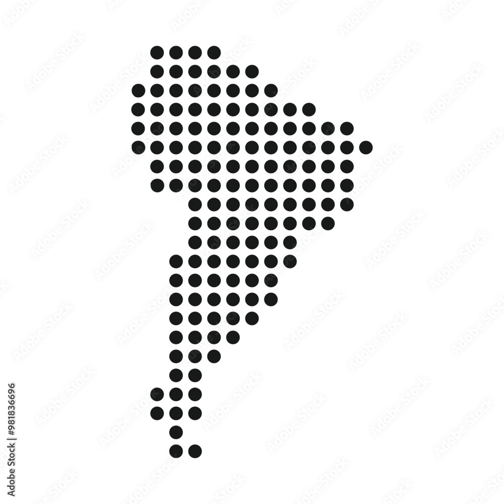 south america map icon south america map icon