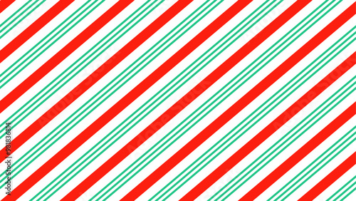 Candy cane seamless pattern. Christmas stripe print. Vector illustration.