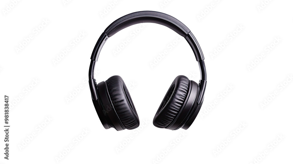 headphones on a white transparent background headphones on a white transparent background
