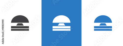 Buzzer icon thin line illustration