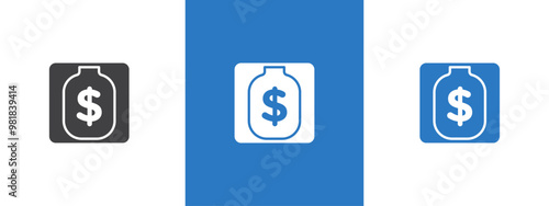 Business Remedy icon thin line illustration