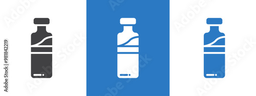 vial medical icon thin line illustration