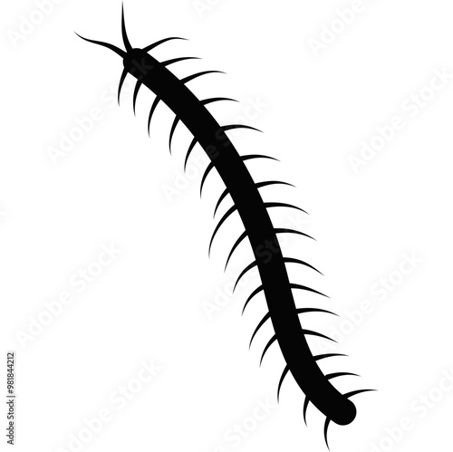 Centipede Silhouette