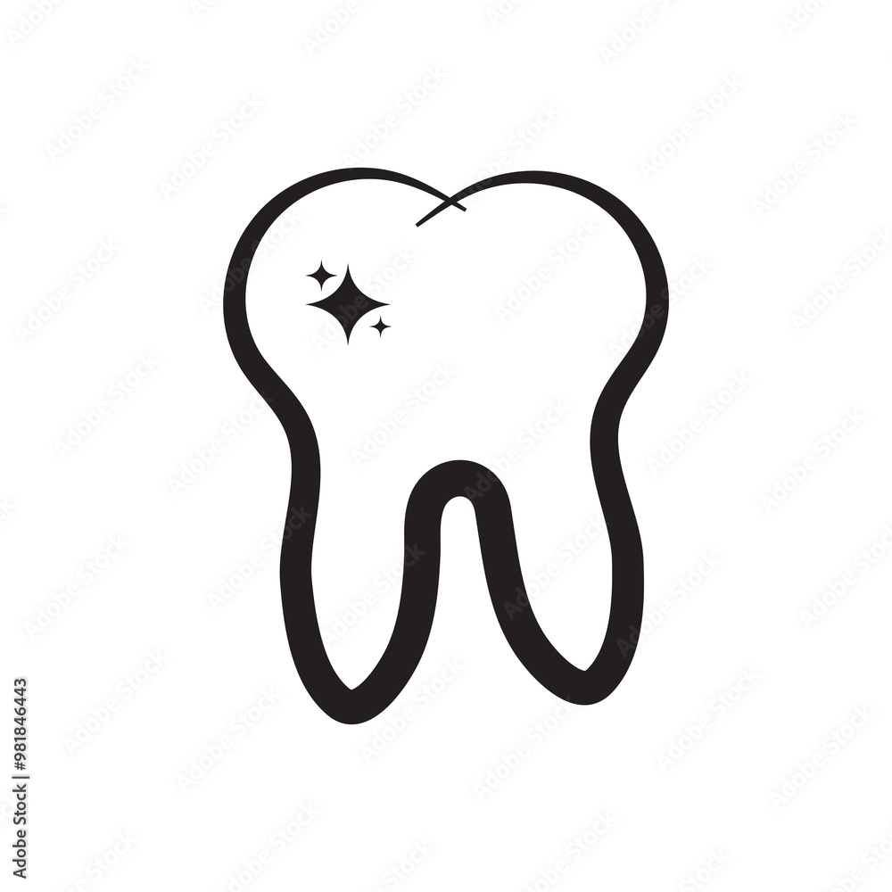 tooth logo icon tooth logo icon