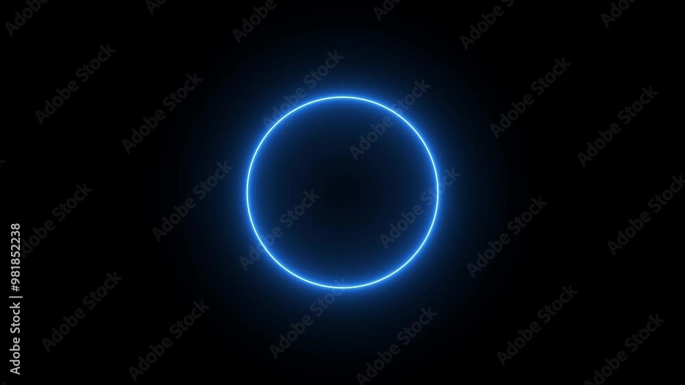 neon radio waves signal icon animation. Sound frequency signal animation background. neon radio waves signal icon animation. Sound frequency signal animation background.