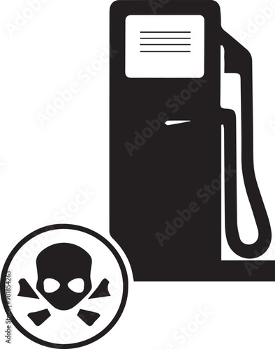 Oil icon symbol vector image Illustration
