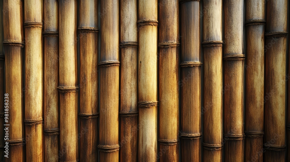 Fototapeta premium Natural Bamboo Texture Background
