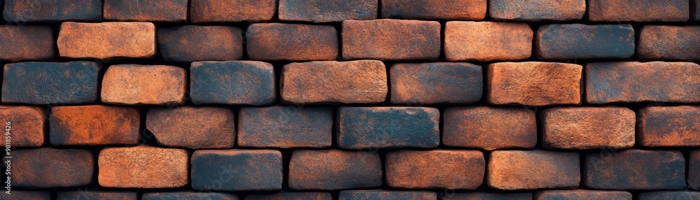 Rustic Brick Wall Texture Background Rustic Brick Wall Texture Background