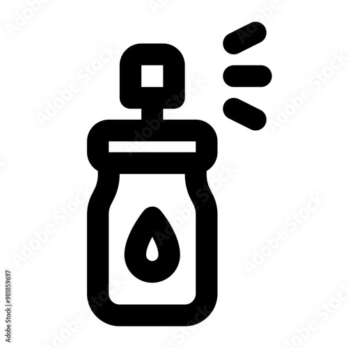 spray icon for illustration