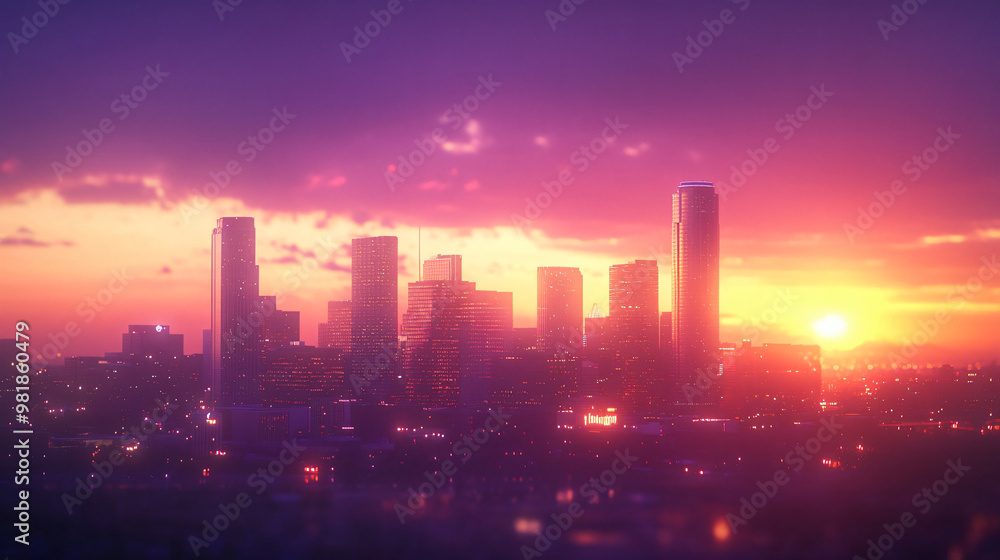 sunset skyline cityscape with purple and orange sky - cityscape, silhouette, building, urban, sunset, downtown, skyscrapers, dusk, golden hour, urban landscape, city, architecture sunset skyline cityscape with purple and orange sky - cityscape, silhouette, building, urban, sunset, downtown, skyscrapers, dusk, golden hour, urban landscape, city, architecture