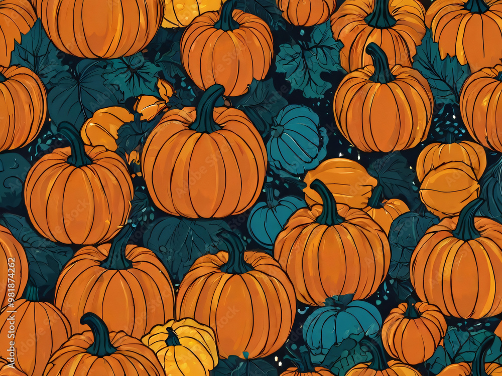 pumpkin pattern pumpkin pattern