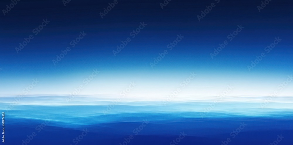 Abstract Blue Gradient Background with Subtle Waves Abstract Blue Gradient Background with Subtle Waves