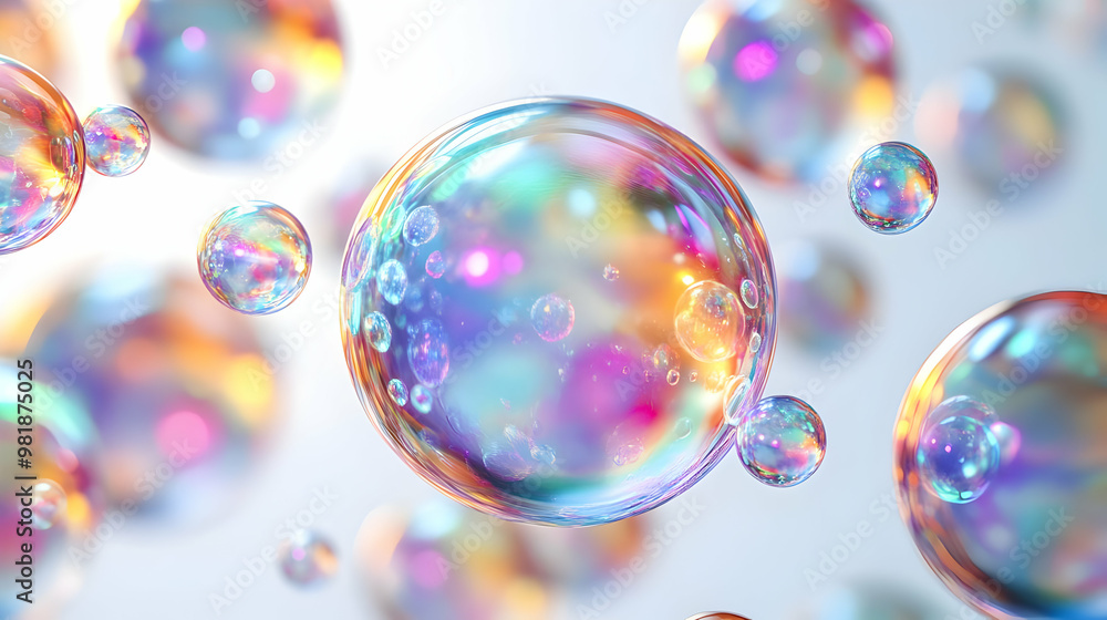 3D Floating Voter Demographic Bubbles Concept: Holographic Icons Representing Diverse Populations with Detailed Information - Ideal for Targeting Strategy Content on White Background 3D Floating Voter Demographic Bubbles Concept: Holographic Icons Representing Diverse Populations with Detailed Information - Ideal for Targeting Strategy Content on White Background
