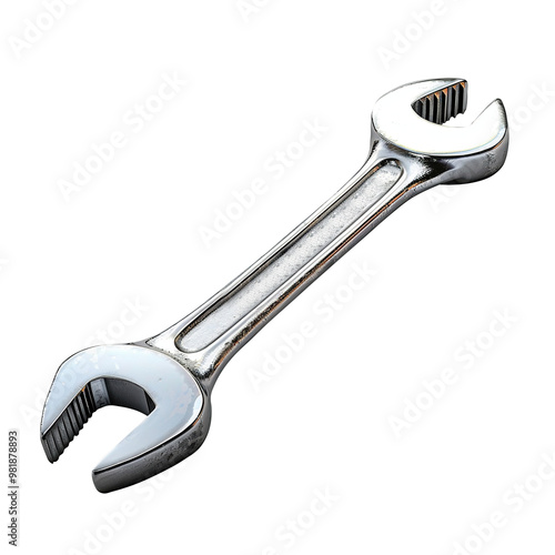 Mechanic wrench on transparent background PNG Generative AI