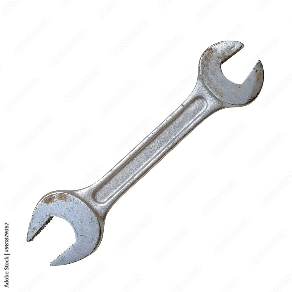 Industrial wrench tool on transparent background PNG Generative AI Industrial wrench tool on transparent background PNG Generative AI