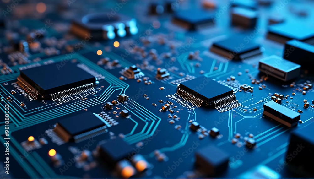 Close-up of an electronic circuit board or scheme. The printed circuit board of today includes electronic components. background of abstract technologies. artwork for a presentation, brochure, cover, Close-up of an electronic circuit board or scheme. The printed circuit board of today includes electronic components. background of abstract technologies. artwork for a presentation, brochure, cover,