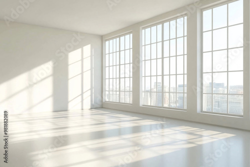 Wallpaper Mural Modern Elegance: Minimalist Living Room with Clean and Simple Lines Torontodigital.ca