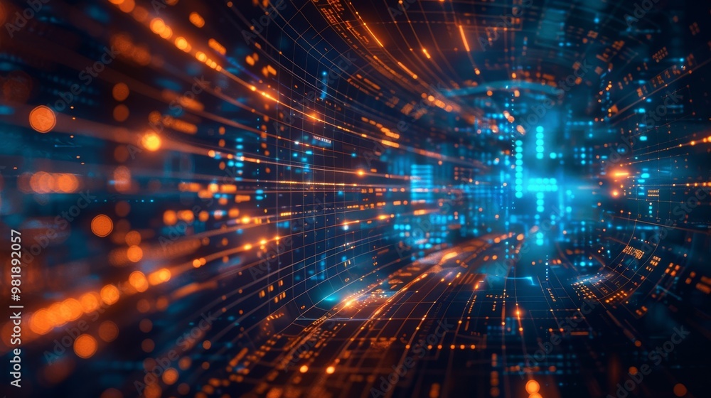 Modern cloud technology background with cloud computing services and digital network connections Modern cloud technology background with cloud computing services and digital network connections