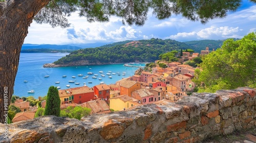 Portoferraio view, Elba Island