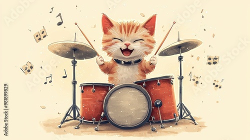 A Cat's Rhythm photo