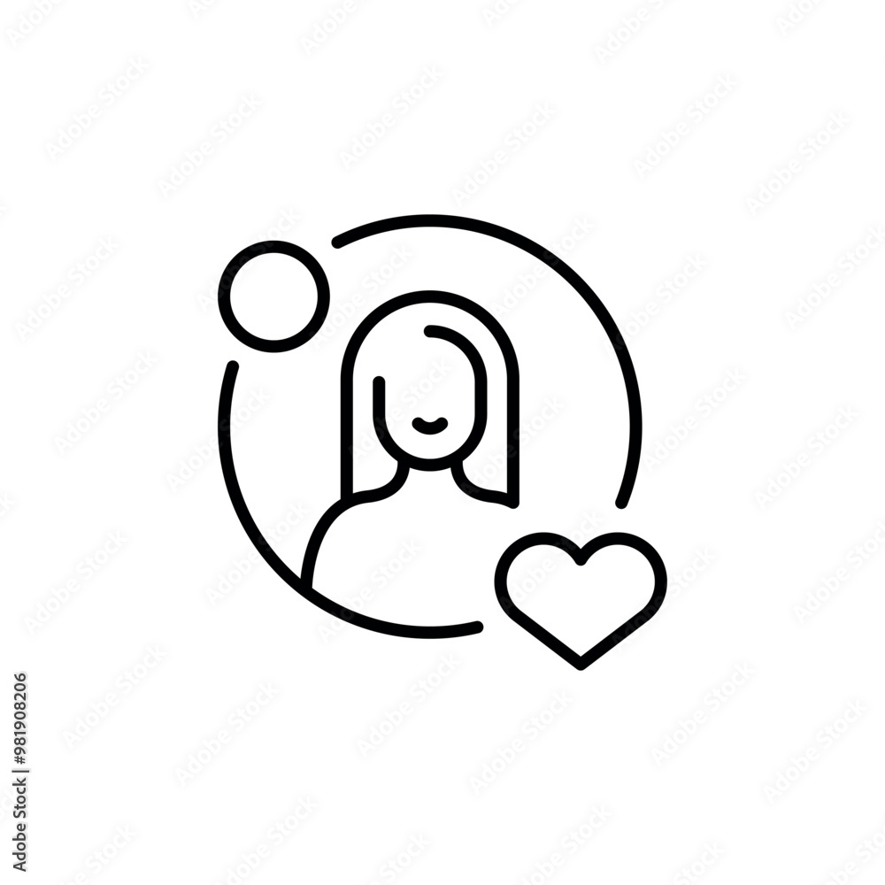 User profile like icon. Simple user profile like icon for social media, app, and web design. Vector illustration User profile like icon. Simple user profile like icon for social media, app, and web design. Vector illustration